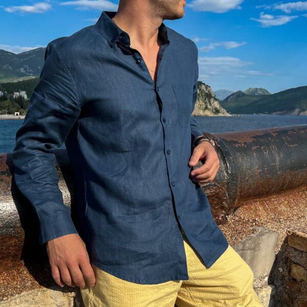 Velocity Navy košulja - Image 3