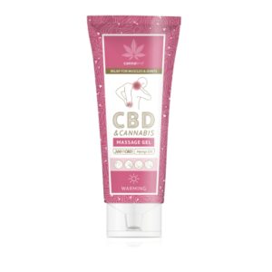 Cannaline CBD Masažni gel - Zagrijavanje