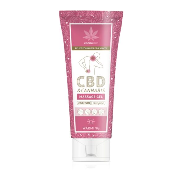 Cannaline CBD Masažni gel - Zagrijavanje
